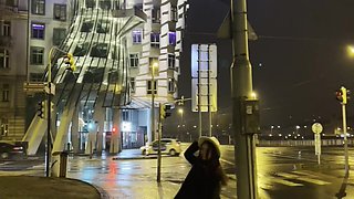 Yellow Bikini Tease: Petite's Intimate Indoor Ride