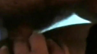 Threesome Sex for Busty Masked MILF Fucked and Cumshot in Hairy Pussy and Ass by Two Amateur Cocks