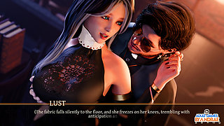 Stepsisters in Sin Gameplay Part 18 - Raquel Seeks Out Lust for Sins