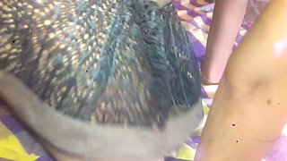 Stepmom Sucks on Party Dress