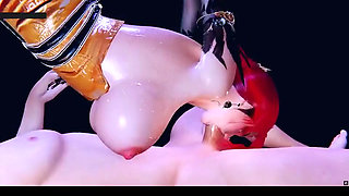 Goddess Queen of Passion in 3D - 3D Animation Hentai
