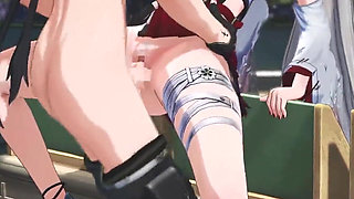 Wuthering Waves - Hiyuki Sex - 3D Hentai Animation