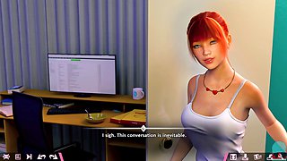 Porn game, lets play, double homework