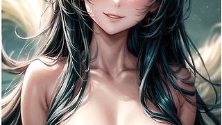 High Definition In Ai-generated Hd Anime Picture Compilation 100% Bliss (no Sound) Part 2