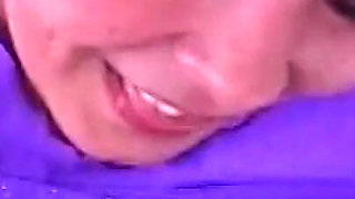 Horny Brunette MILF Fingers Dripping Pussy in Backseat Adventure
