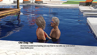 Tacos Cuck Watches His Wife Giving Pussy to an Old Chap and Deepthroating His Cock by the Pool - Episode 90