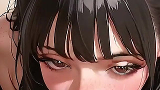 Cute Girl Sloppy Blowjob Anime Hentai