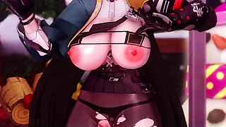Miyabi Got That Boom (mmd)