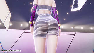 Mmd Mamamoo - Starry Night Evelynn Sexy Striptease League of Legends Hentai Uncensored