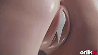 Yuffie Doggystyle Big Ass Fuck with Creampie Animation Final Fantasy 7 3D Hentai mask Version