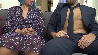 Turkish Cuckold Wife Lets British Business Man Cum Inside Her Mouth