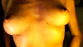 Blonde German Babe Plays with Dildo on Webcam