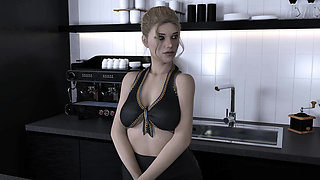 Harmony Haven: Girl Lets Her Boyfriend Stick It in the Ass for the First Time Moments After They Moved in the New Apartment Ep 4