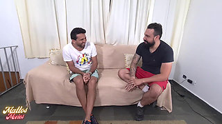 Actor Test New Cumshot Guy Approved After Massive Load on Tiny Carioca