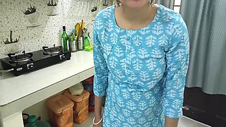 Indian Bengali Milf Stepmom Teaching Her Stepson How To Sex With Girlfriend!! In Kitchen With Clear Dirty Audio