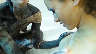 Extreme Fisting &Prolapse in Bathtub - Massive Squirt & ATM Play