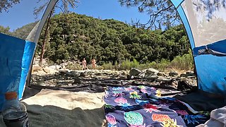 Risky Public Sex At Nude Beach