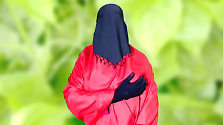 Bangladeshi beautiful woman wearing burqa masturbating sex and dirty talk