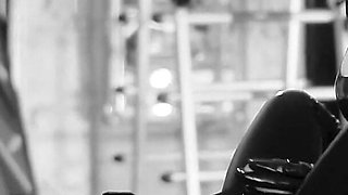 Rubber Bitch Pegged Mercilessly - Black and White Edition (1080p Full HD)