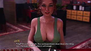 Being a Dik - Busty Redhead Girlfriend Sucks My Big White Cock in the Cinema