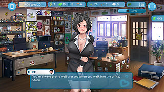 Love & sex second base: Asian secretary with big boobs wants to be spanked ep 15