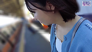 Rail-tease Rendezvous with a Short-cut Cutie Savoring Every Warm Drop Part 6