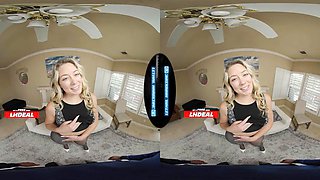 LETHAL HARDCORE VR - Sexy Blonde RIVER LYNN Pounded in Pantyhose ft. Nick Strokes: Porn