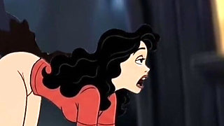 Student Girl Enjoys Sex in an Camp. Cartoon Horror Parody