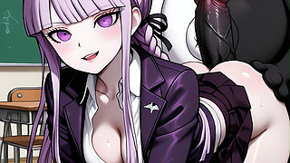 Danganronpa Student Uniform Teddy Bear Monster Gangbang Ai