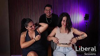 Two Hot Hotwives And Sluts In An Orgy