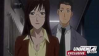 Uncensored MILF Has Illicit Encounter with Coworker in Anime Hentai
