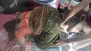 Cute Bhabhi's ass fucked Hindi Audio