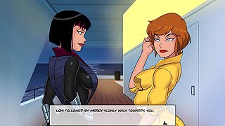 Wild facefuck adventure in something unlimited with big boob superheroines