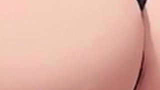 Waifu Amateur Teen POV - Office Swimwear Tease & Close-up Boss Blowjob