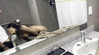 I asked my stepson to fill my asshole with his milk