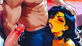 Fap Hero only sucks dicks Hentai AI Compilation