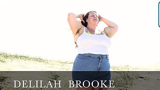 NAUGHTYNATURAL Hairy Amateur Delilah Brooke XXX Beach Goddes