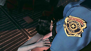 A Cop Got Captured by Lady Alcina Dimitrescu