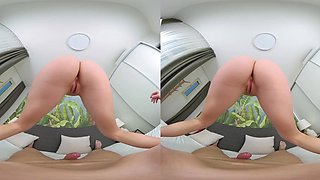 VR Hardcore Fetish With Busty Teen Amateur Blowjob Fire
