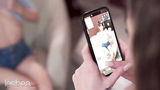 Amatory Lucy and Olivia's latina porn