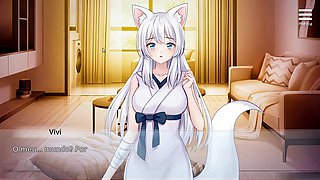 Gumball hentai, bis breasts, girl-on-girl