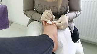 Webcam amateur tasha sky entertains a voyeurs foot fetish w