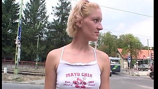Cute Blonde Teen From Germay Likes to Pee in Public