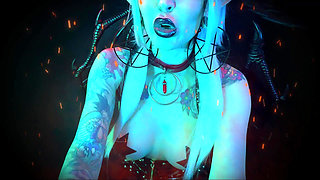 Hell's Toilet Training with Demoness Baal - Chastity, Caviar Edition