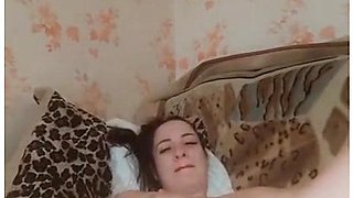 Wet Cumshot From a Clit Handjob