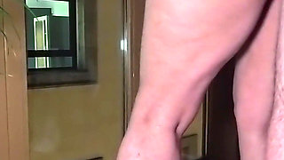 Barefoot Girl in Silky Nightwear Gets Big Cock Window Fuck - Projectfundiary