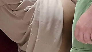 Egyptian Sharmota Get Her Pussy Wet in Kitchen Arabic Big Woman