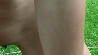 Blonde Slut Didn't Have Sex for 4 Weeks!!