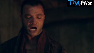 Lucy Lawless Funbags Sequence in Spartacus: Gods Of The Arena