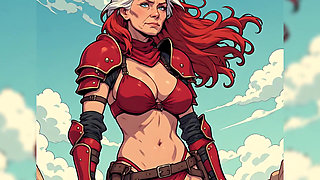 Anime Style Sexy Warrior MILFs